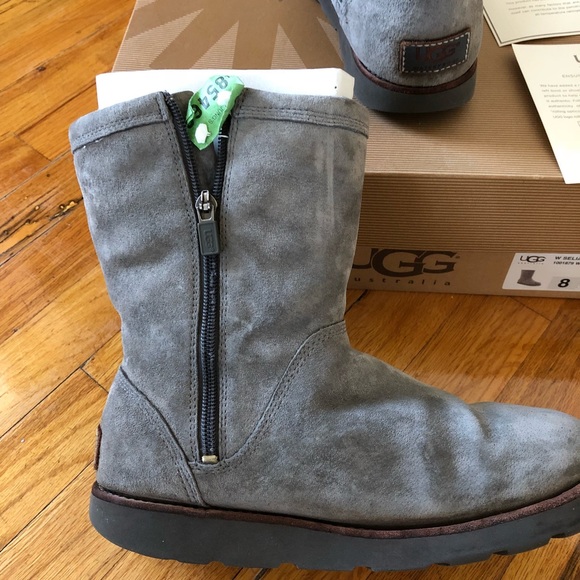 Waterproof grey UGG Australia boots - Picture 6 of 6